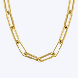 Nadia Paperclip Necklace