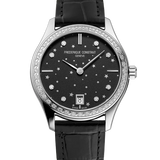 Black Quartz Ladies Watch