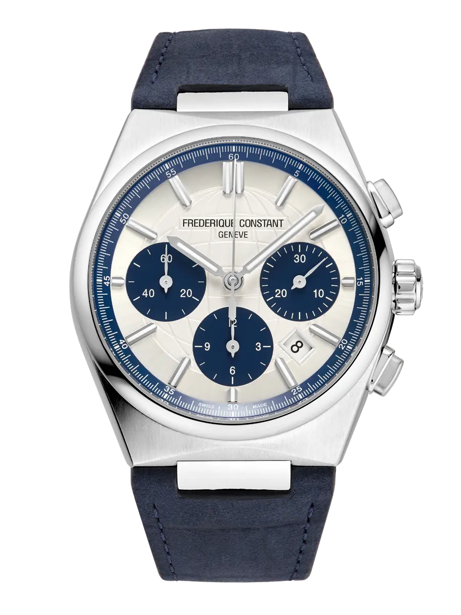 Blue Chronograph Automatic Watch