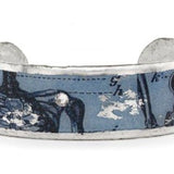 1895 Silver Skeleton Cuff