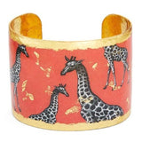Giraffe Dreams Orange Cuff
