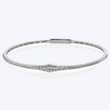 Tapered Diamond Bangle