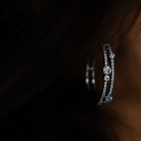 Chloe Diamond Hoops