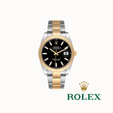 Rolex Datejust 41 Steel Yellow Gold Black Dial Ref. 126333