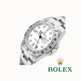 Rolex Explorer II Polar Steel White Dial 16570