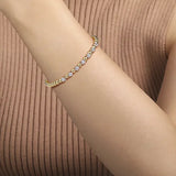 Diamond Bujukan Beads Split Bangle