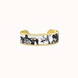 Evocateur 1895 Silver Skeleton Cuff