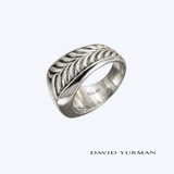 David Yurman "Streamline® Collection" 925 Sterling Silver Pietersite Signet Ring - 17.7mm/11 (EST)