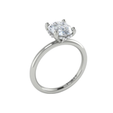Promise Solitaire Oval Engagement Ring