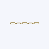 Noam Carver 14K Yellow Gold Paperclip Bracelet - 7”