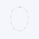 14K Gold Diamond by the Yard Necklace - 16" (VSM)