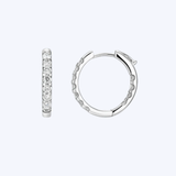 14mm Inside/Outside Diamond Hoops