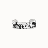 Evocateur 1895 Silver Skeleton Cuff