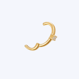 Emerald-Cut Diamond Ear Cuff