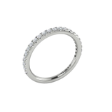 Matching Band for Solitaire Emerald Cut Engagement Ring