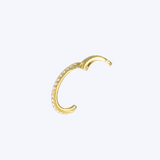 Couture Facets Pave Diamond Ear Cuff