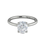 Promise Solitaire Oval Engagement Ring