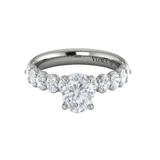 Eternal Oval Engagement Ring