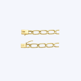 14K Yellow Gold 5.5mm Paperclip Bracelet - 8.56gr/7.5" (EST)