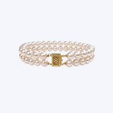 Akoya Pearl Two-Row Bracelet