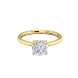 Yellow Gold Classic Solitaire Engagement Ring