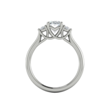 Harmony Three Stone Engagement Ring