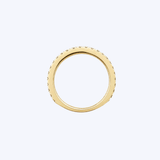 CrownRing 14K Yellow Gold 0.38ctw Diamond Semi-Eternity Band - 4