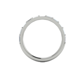 Matching Band for Serenity Oval Hidden Halo Engagement Ring