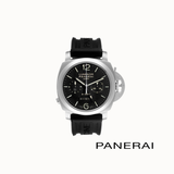 Panerai Luminor 1950 8 Day GMT Steel Mens Watch PAM00275
