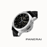 Panerai Luminor 1950 8 Day GMT Steel Mens Watch PAM00275