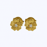 Petite Clover Diamond Earrings