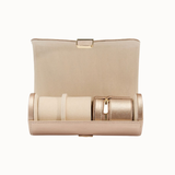 WOLF Palermo Double Watch Roll w/ Jewelry Pouch
