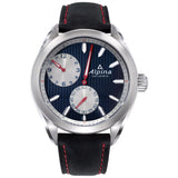 Alpiner Black with Red Stitching Watch