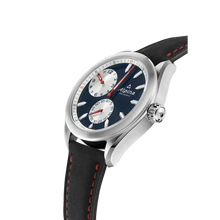 Load image into Gallery viewer, Alpiner Black with Red Stitching Watch
