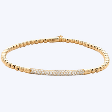 Load image into Gallery viewer, Tresore Diamond Stretch Bracelet
