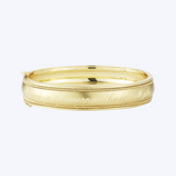 Wide Engravable Bangle