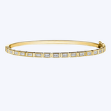 Thin Baguette Bangle