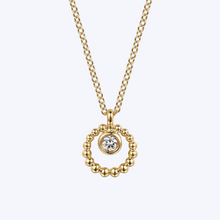 Load image into Gallery viewer, Karin Bujukan and White Sapphire Pendant Necklace
