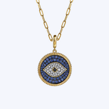 Load image into Gallery viewer, Frankie Evil Eye Pendant
