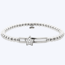 Load image into Gallery viewer, Arlise Diamond Star Stretch Bracelet
