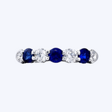 Alexandria Sapphire & Diamond Ring