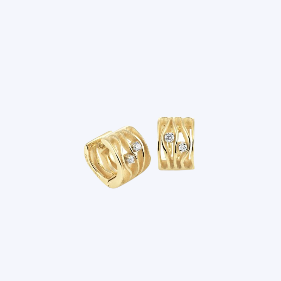 Dune Circle Earrings