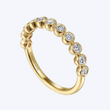 Mikayla Diamond Bezel Set Ring