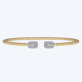 Eva Diamond Open Bangle