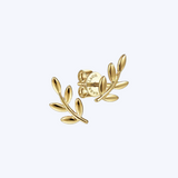 Laurel Branch Stud Earrings