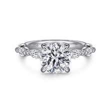 Load image into Gallery viewer, Caitte Round Double Prong Diamond Engagement Ring
