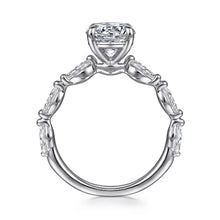 Load image into Gallery viewer, Caitte Round Double Prong Diamond Engagement Ring
