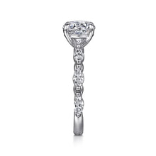 Load image into Gallery viewer, Caitte Round Double Prong Diamond Engagement Ring
