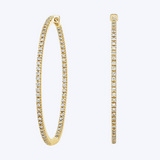 Francesca Diamond Hoops