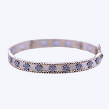 Load image into Gallery viewer, Candice Clover Diamond Bangle
